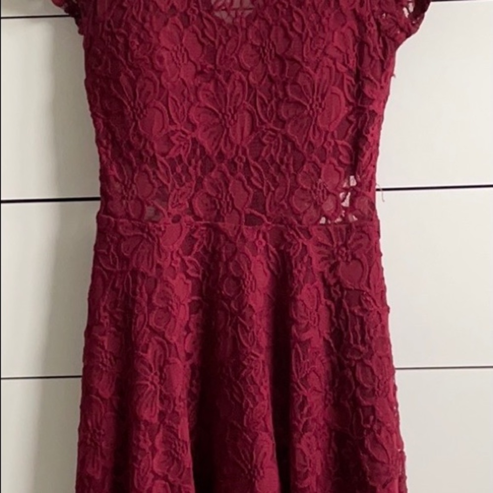 Women’s lace detail dress